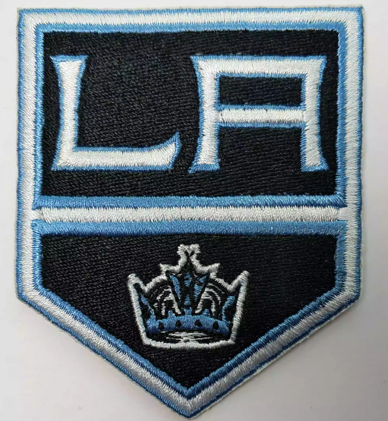 Los Angeles Kings Logo Iron on Patch 7.5cmx6.2cm